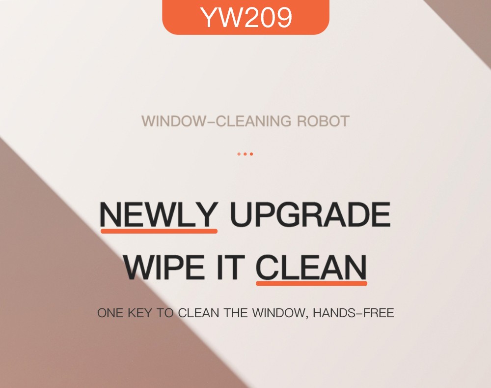 Robô limpador de janelas Liectroux YW209