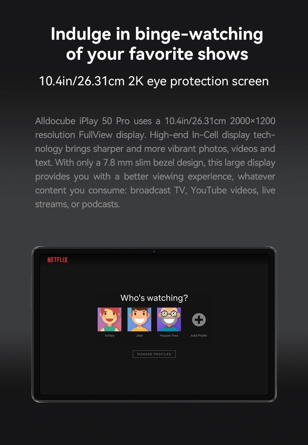 ALLDOCUBE iPlay 50 Pro 10.4-tablet
