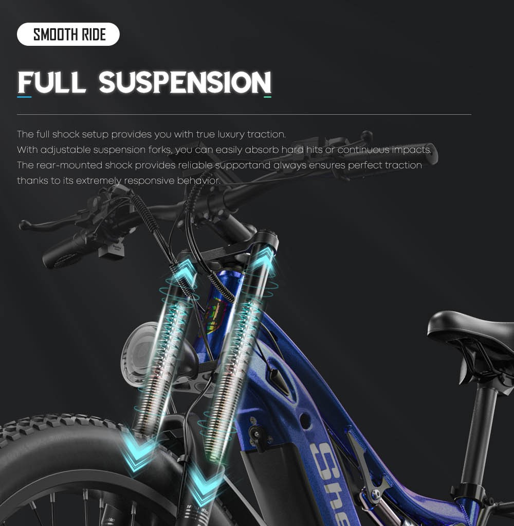 Ηλεκτρικό ποδήλατο Shengmilo MX2023 νέα έκδοση 03
