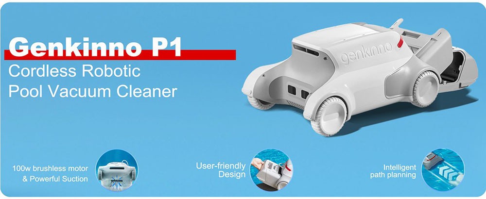 Genkinno P1 Wireless Automatic Robotic Vacuum Cleaner