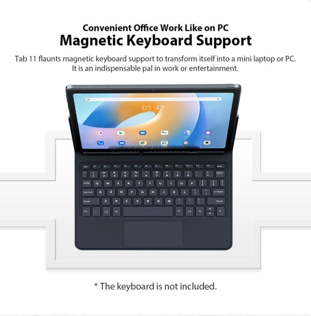 Blackview Tab 11 10,35'' Tablet 2K-Bildschirm Grau