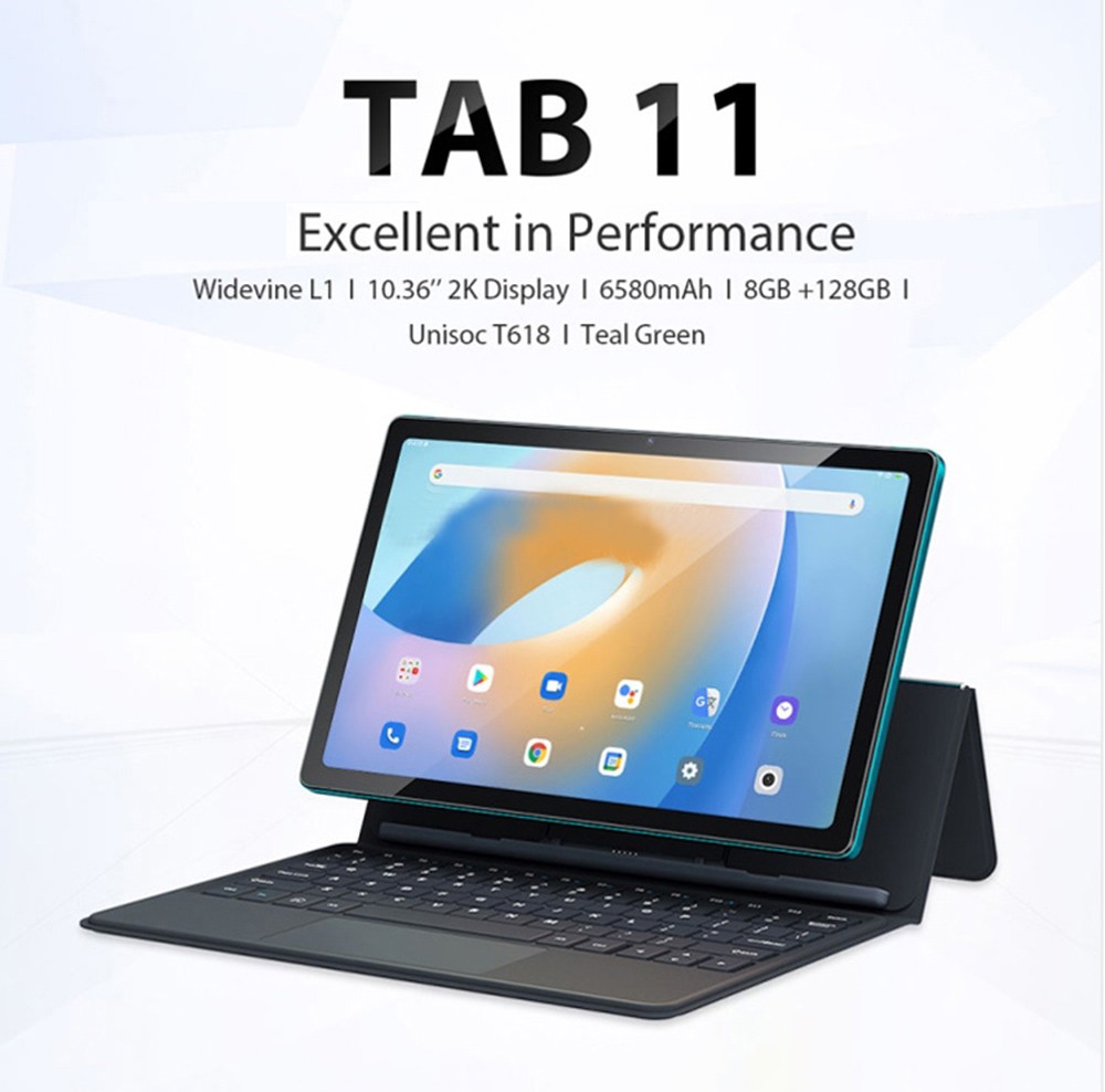 Tablet Blackview Tab 11 10,35'' z ekranem 2K, srebrny