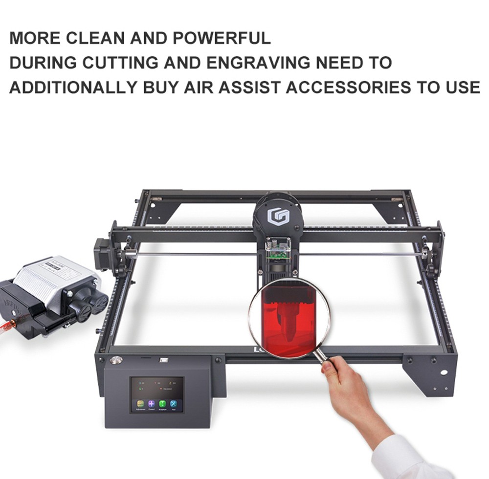 Pneumatic assistance kits for LONGER RAY5 10W laser engraver
