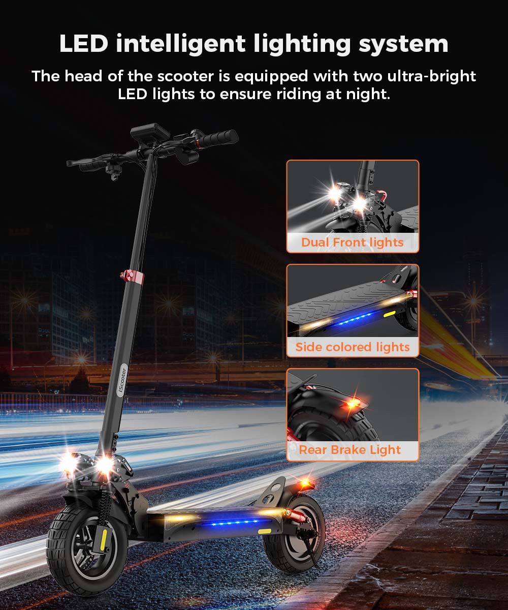 Scooter electric Iscooter IX4 Anvelope tip fagure 10