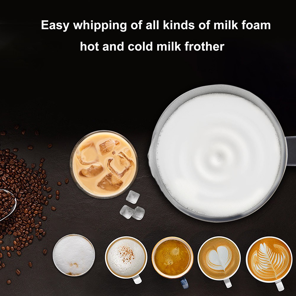 Biolomix MF600 4 in 1 500W Cold Hot Milk Frother