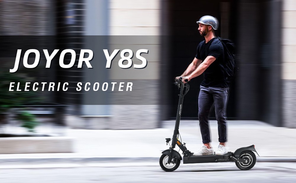 JOYOR Y8S 500W motor 26Ah elektrische scooter 10 inch band 40 km / u snelheid