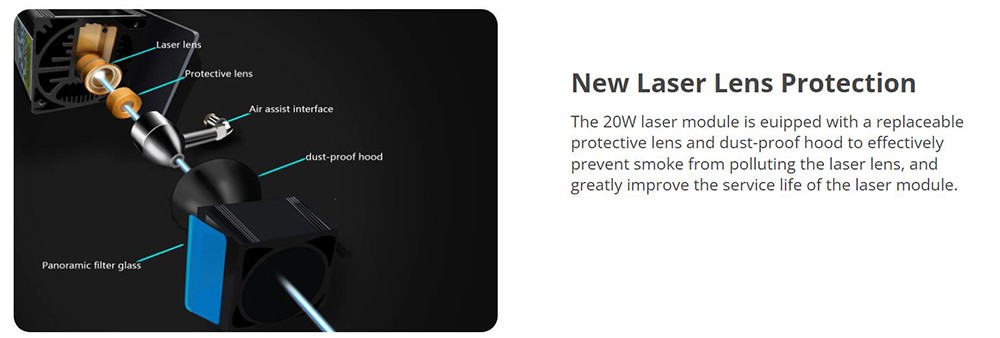Graveur laser LONGER RAY5 20W