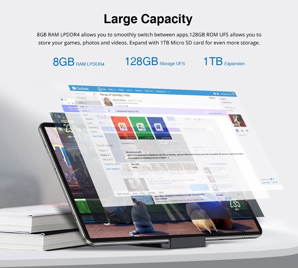 Tablet PC N-One Npad Pro 4G 8 GB RAM 128 GB ROM