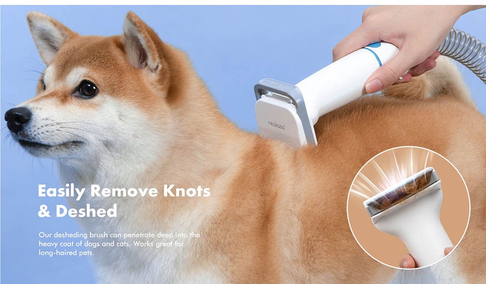 Cortapelos para perros Neakasa P2 Pro con aspirador de pelo para mascotas