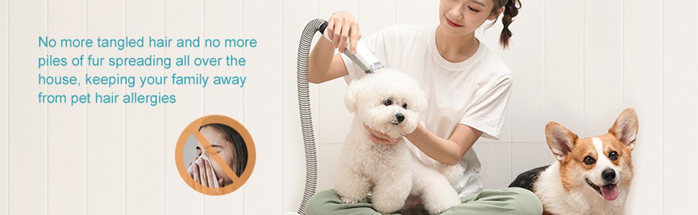 Neakasa P1 Pro Dog Clipper with Pet Hair Vacuum