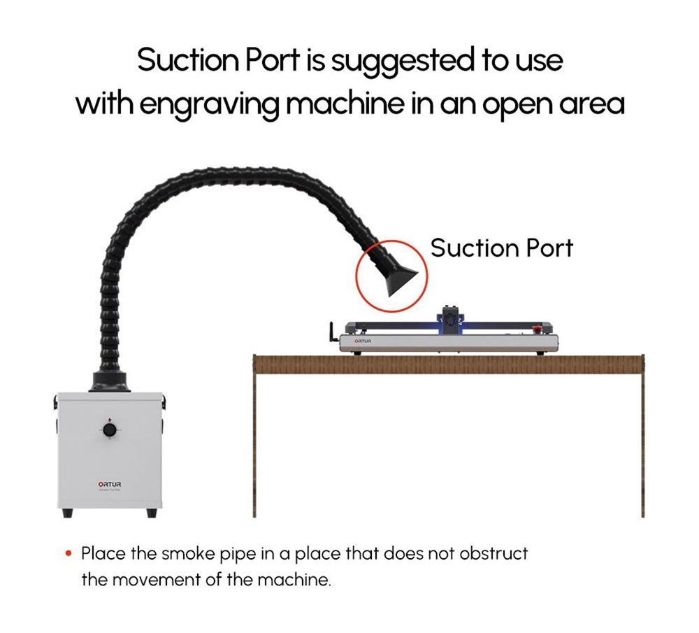 Purificateur de fumée ORTUR 1.0