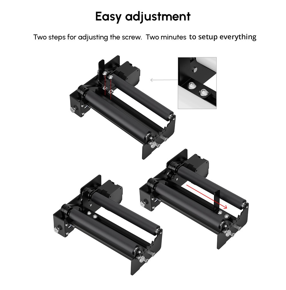 ORTUR YRR3.0 Y-Axis Rotary Roller