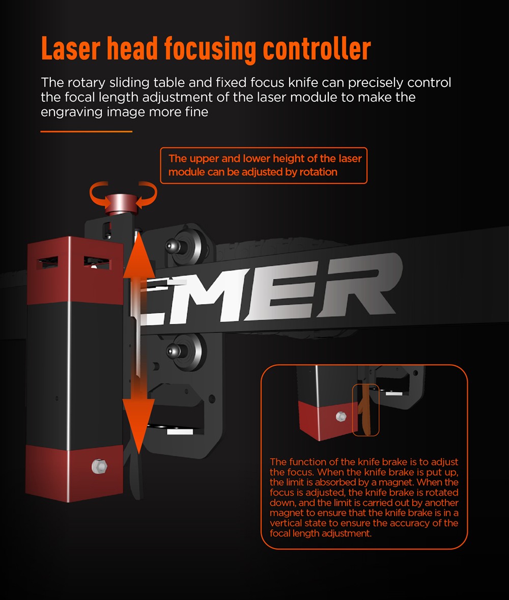 Découpeur de graveur laser ACMER P1 10W