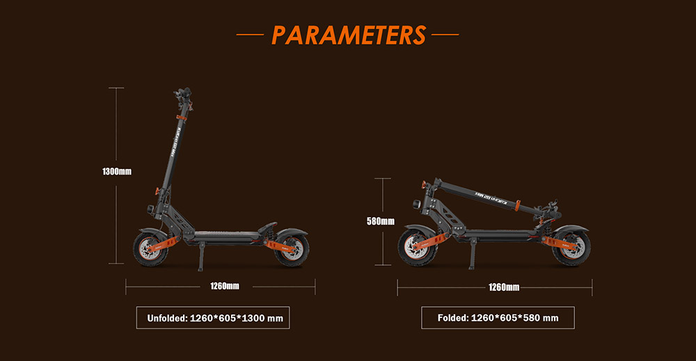 KUKIRIN G2 MAX Electric Scooter 10 Inch 48V 20AH 55KM/H 1000W Motor