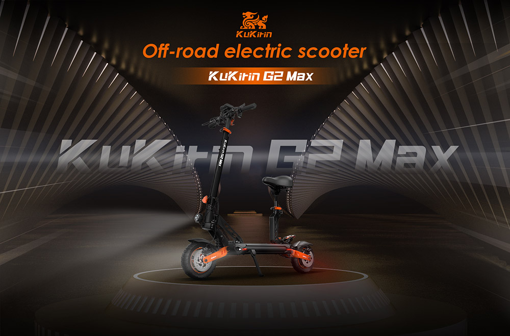 Elektrický skútr KUKIRIN G2 MAX 10palcový 48V 20AH 55KM/H 1000W motor