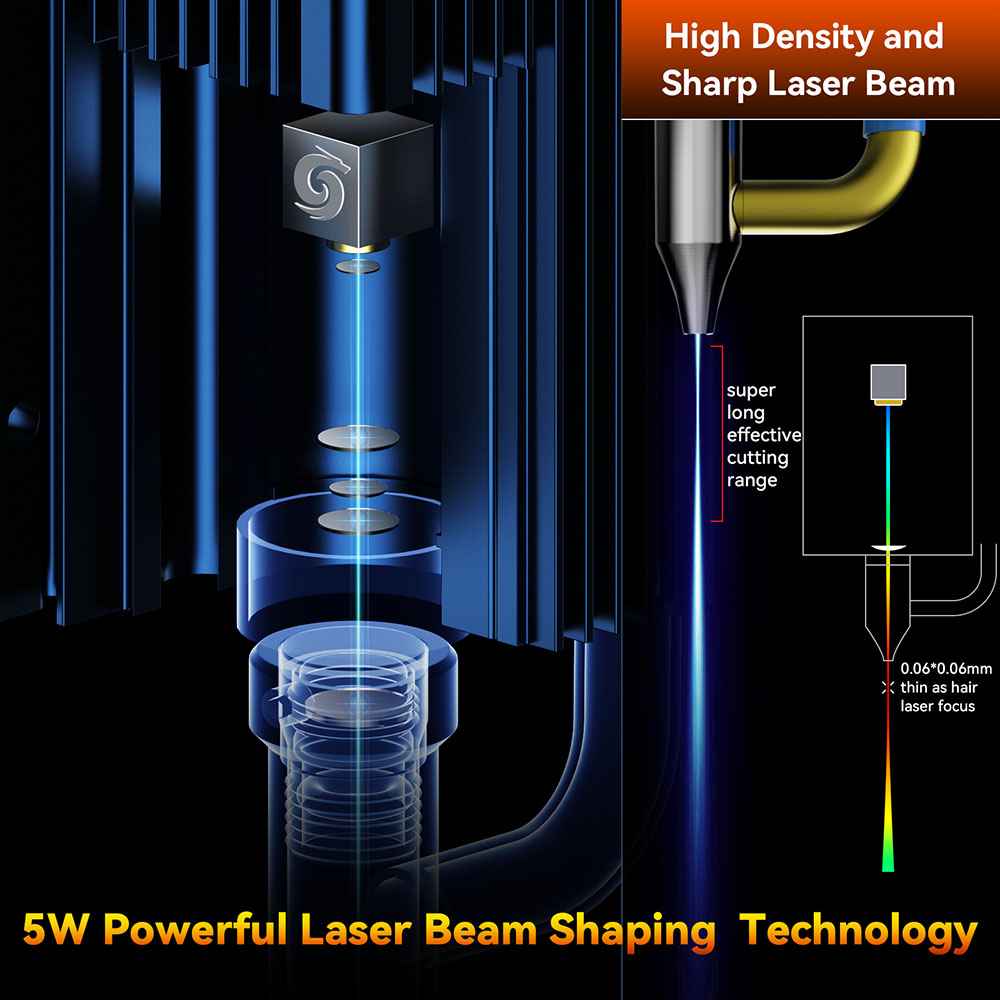 Cortador gravador a laser SCULPFUN S30 5W