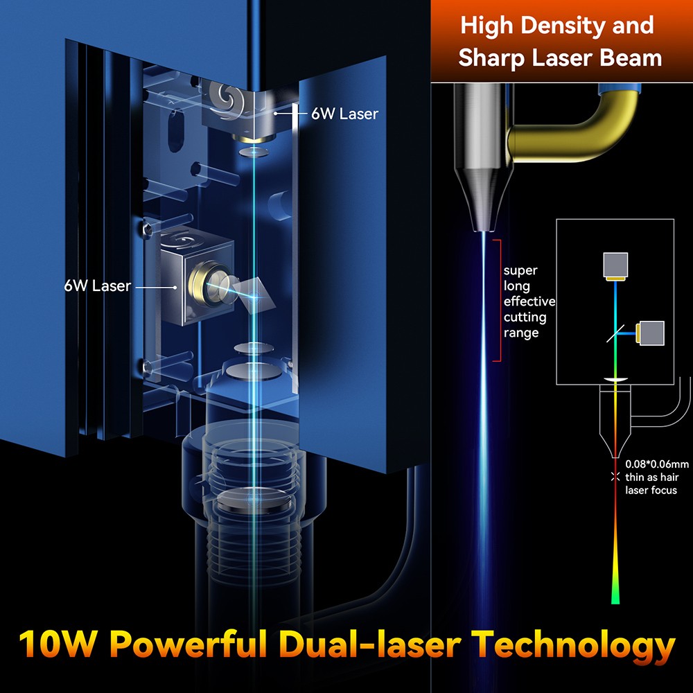 Taglierina per incisore laser SCULPFUN S30 Pro 10W