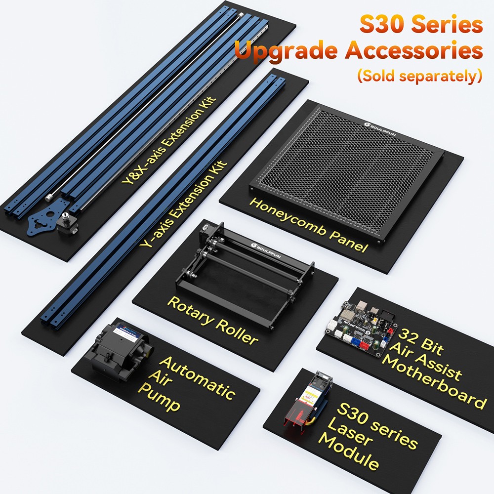SCULPFUN S30 Pro 10W Laser Engraver Cutter