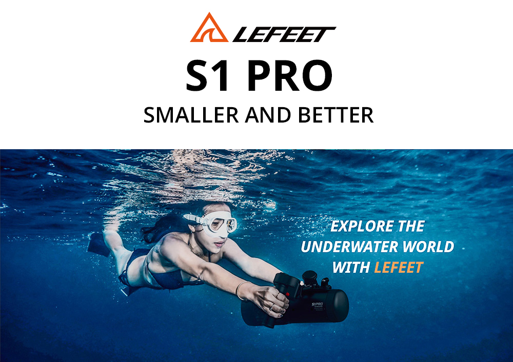 LEFEET S1 PRO Scooter acquatico modulare definitivo