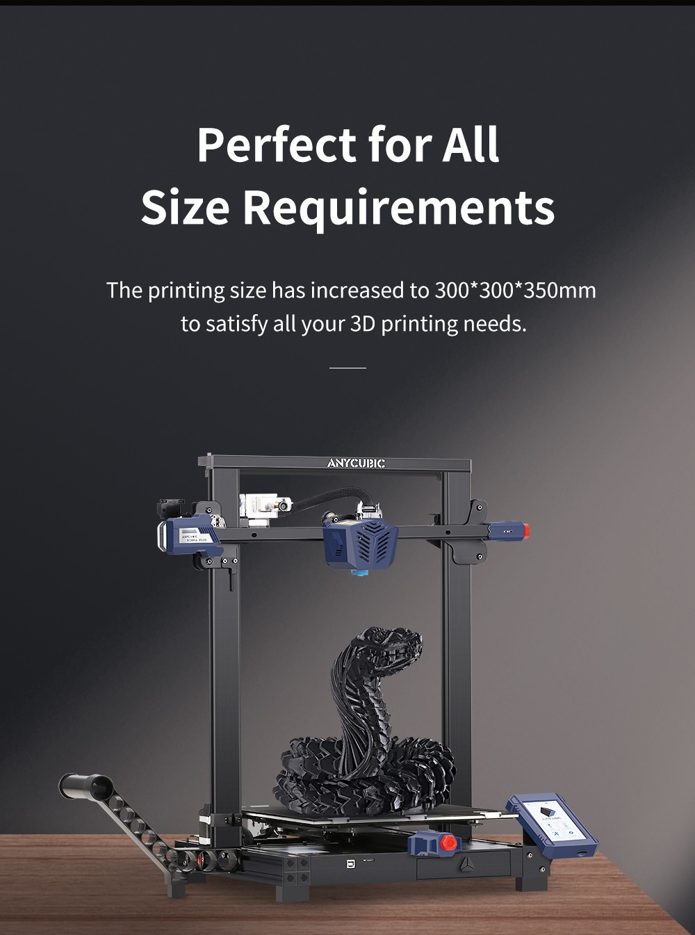 Imprimante 3D Anycubic Kobra Plus prise UE