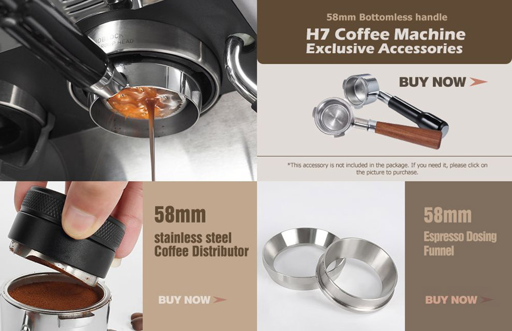 Macchina da caffè HiBREW H7 1550W