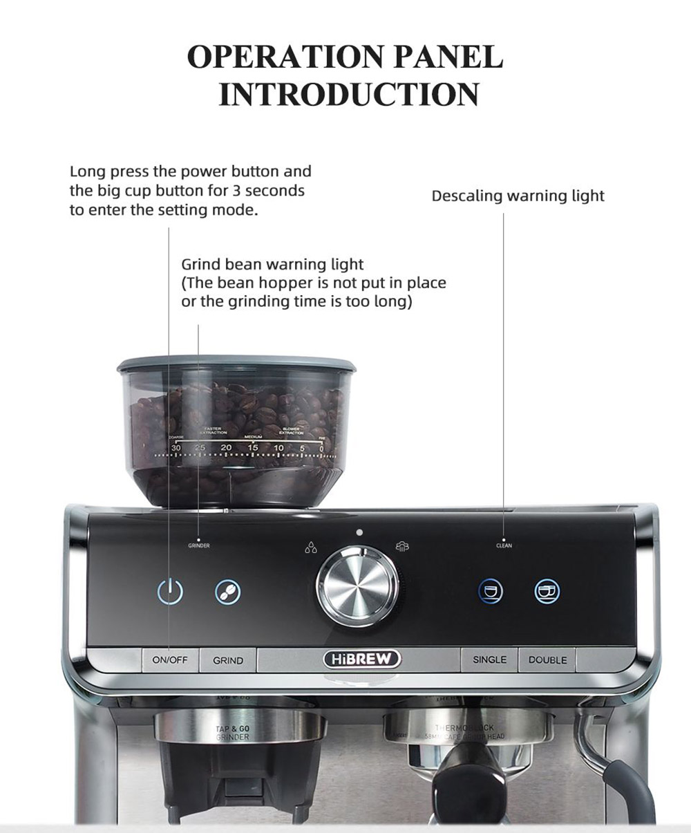 HiBREW H7 1550W coffee machine