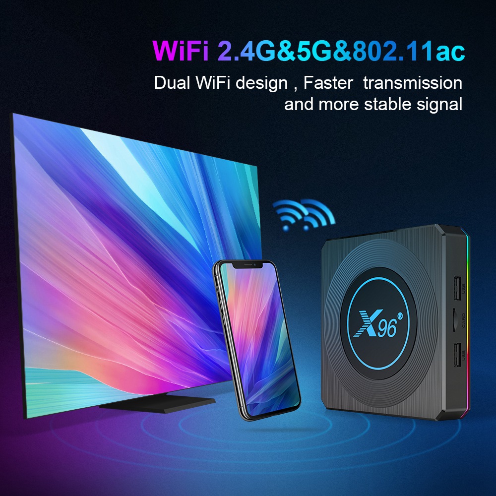 X96 X4 Android 11 Amlogic S905X4 8K HDR 4GB/32GB TV BOX