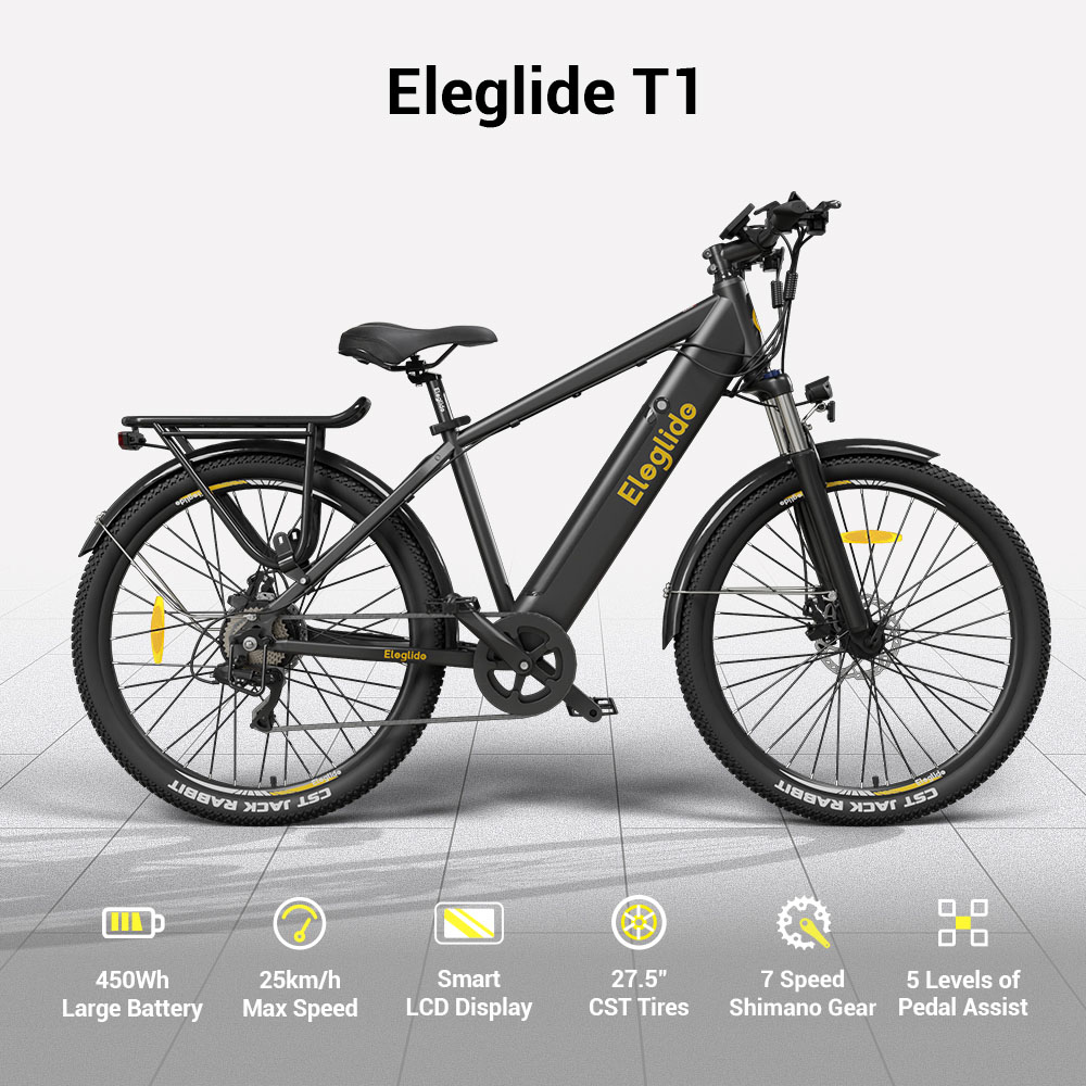 Vélo électrique ELEGLIDE T1 36V 12.5AH 250W Vélo de trekking
