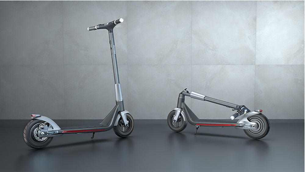 Mankeel Silver Wings Electric Scooter 10'' Tires 9Ah Battery 35km Range 120kg Max Load