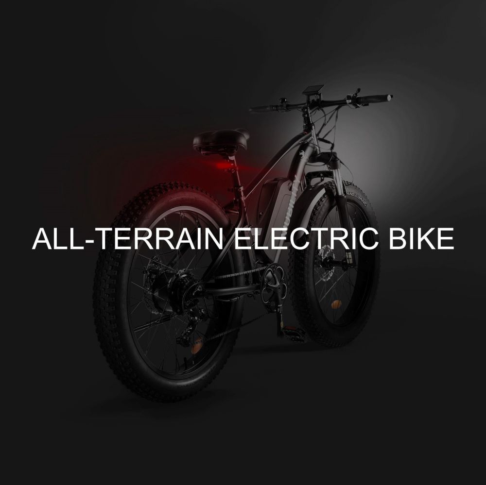 Niubility B26 Electric Bike 48V 12,5Ah Μπαταρία 1000W Μαύρο