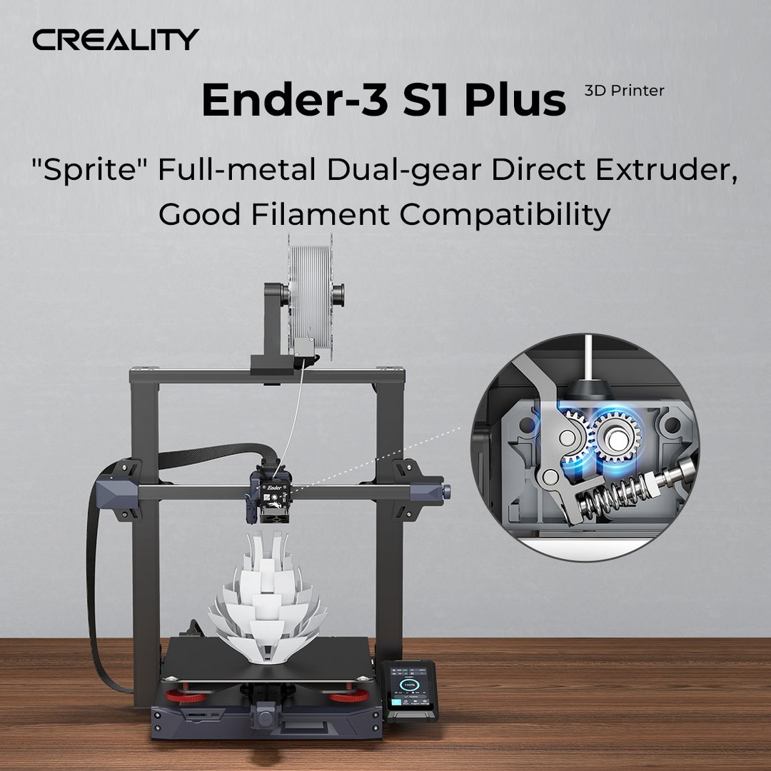 Creality Ender 3 S1 Plus 3D nyomtató