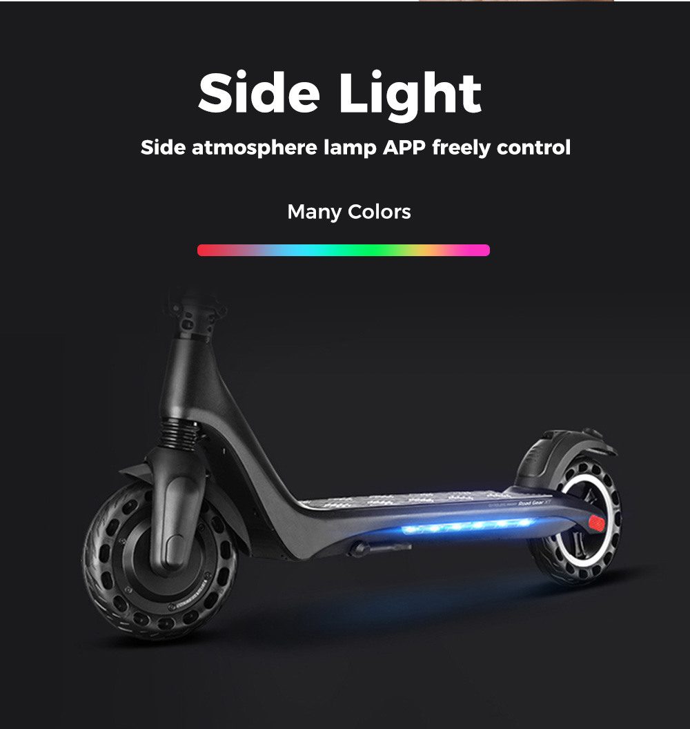 JOYOR A3 Folding Electric Scooter 8 Inch Tires 350W M36V 7.8Ah 25km/h Top Speed 25KM Max Mileage City E-Scooter - Black