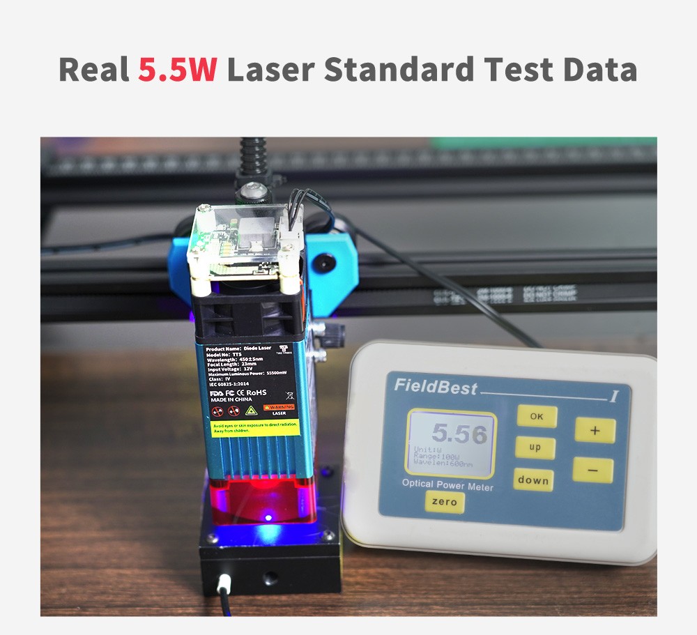Cortador gravador a laser Two Trees TTS 5.5W