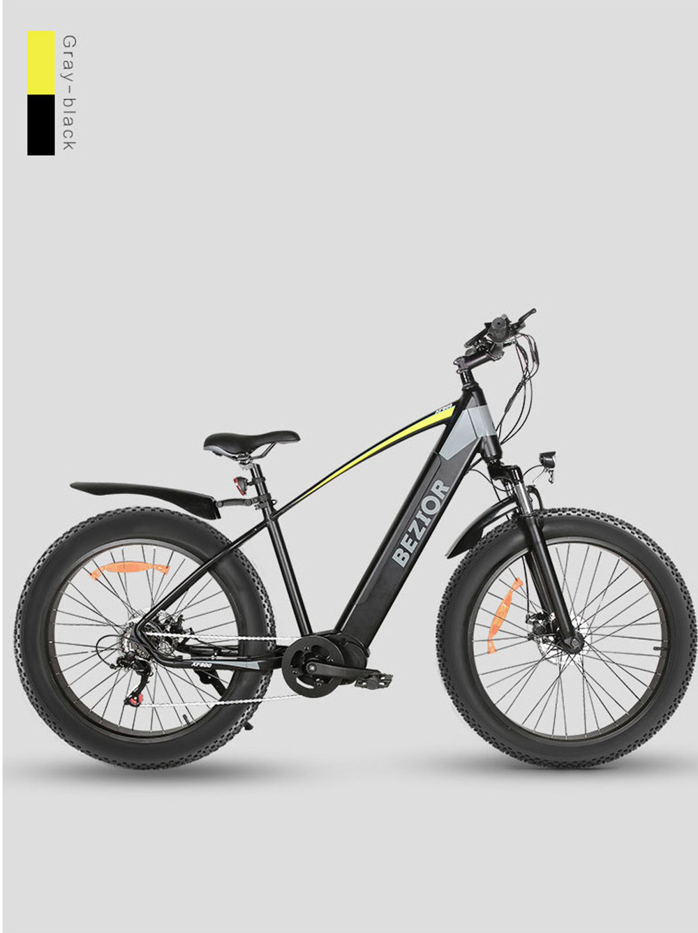 BEZIOR XF800 13Ah 48V 500W MID MOTOR Electric Bicycle 26inch 40km/h Max speed Max Load 90KG