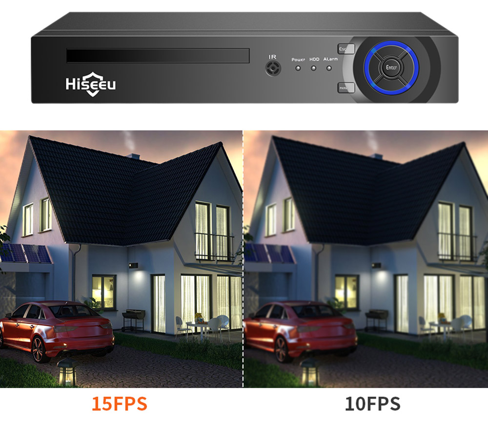 Hiseeu IP POE 3MP CCTV Security Surveillance Camera