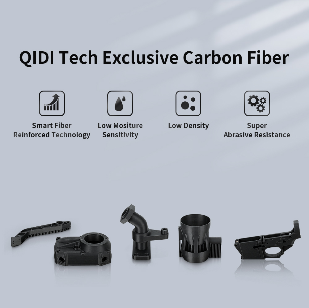 QIDI TECH X-CF Pro Industrial Grade 3D-skrivare