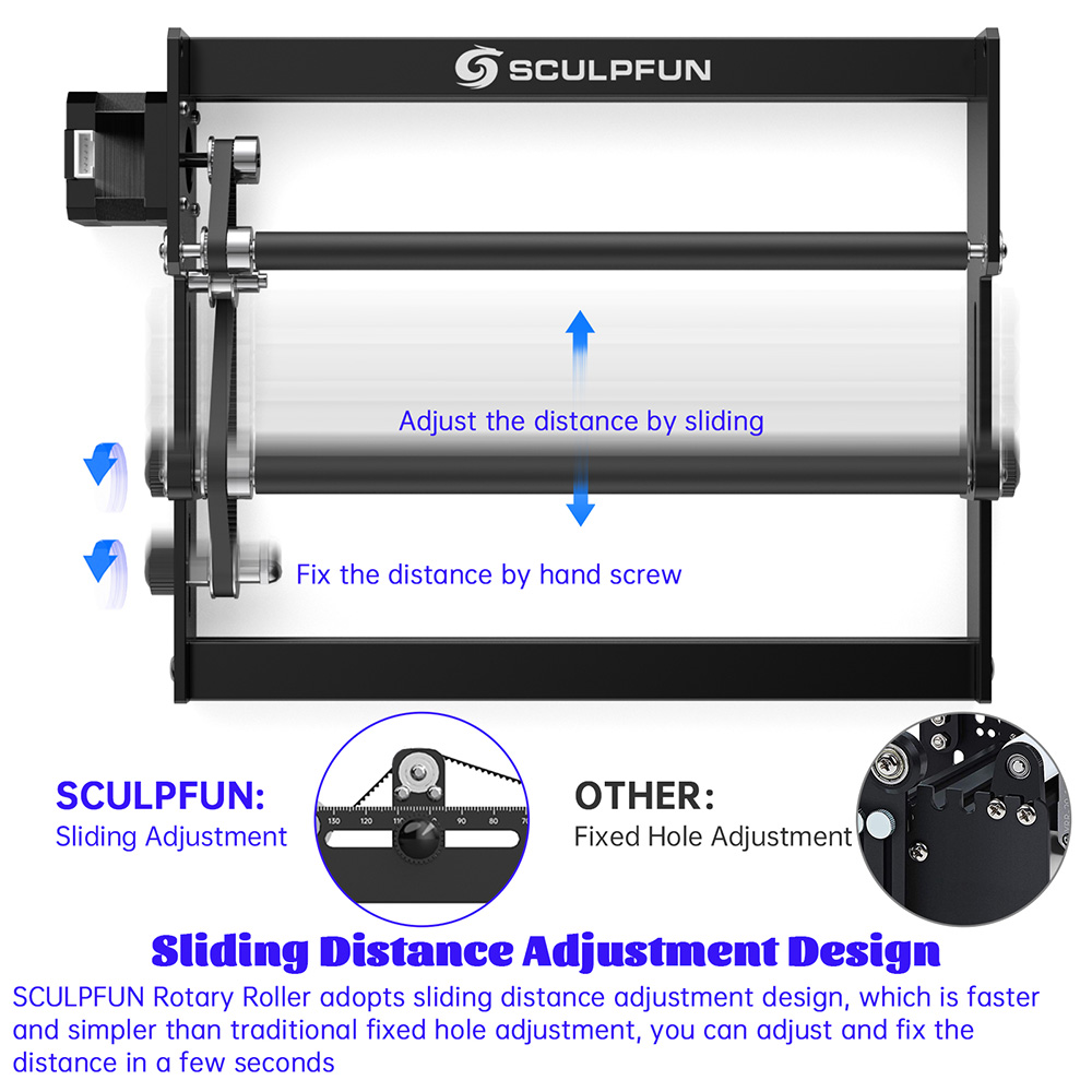 Sculpfun Y-Axis Laser Rotating Roller