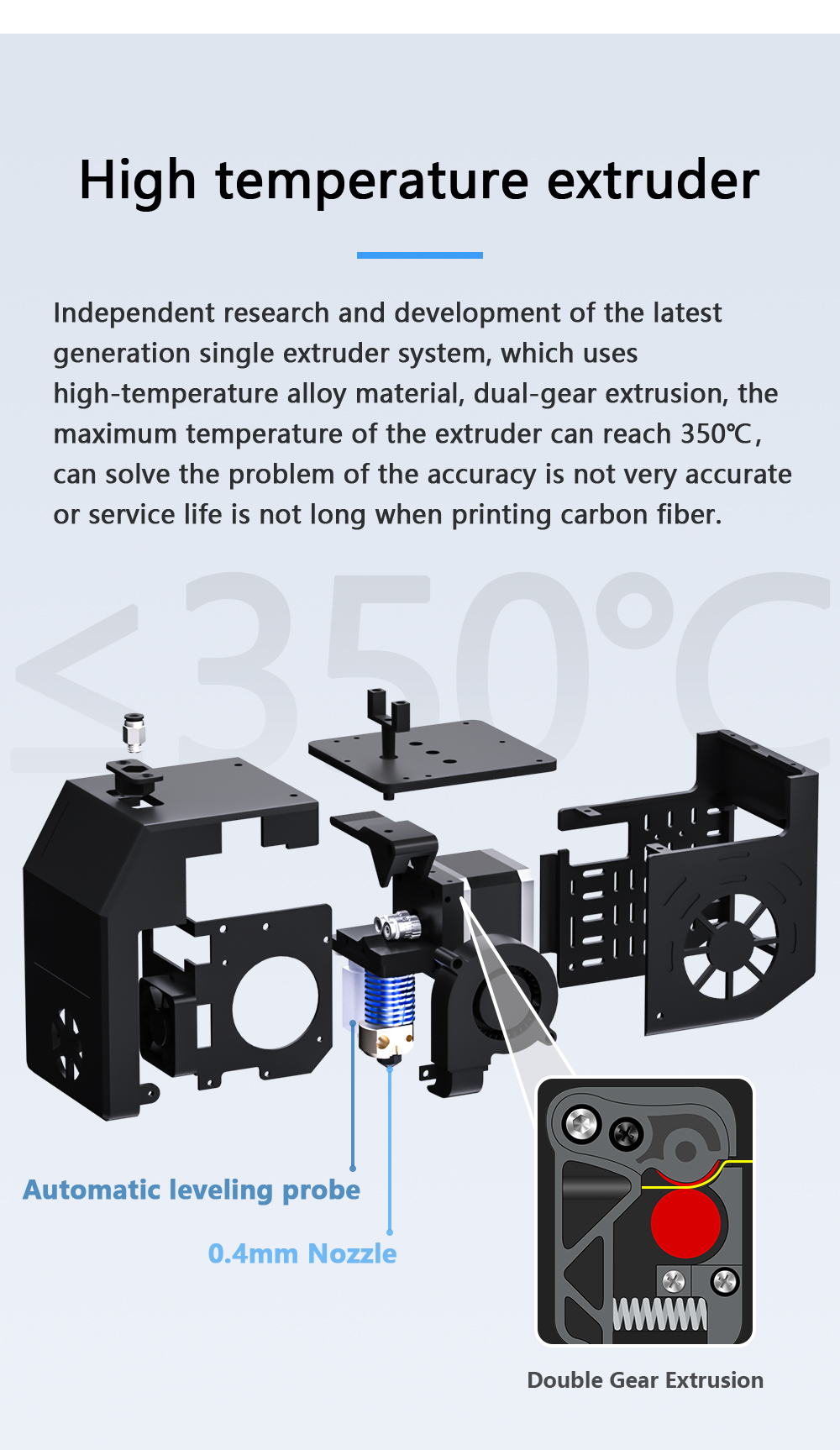 Impressora 3D de nível industrial QIDI TECH X-CF Pro