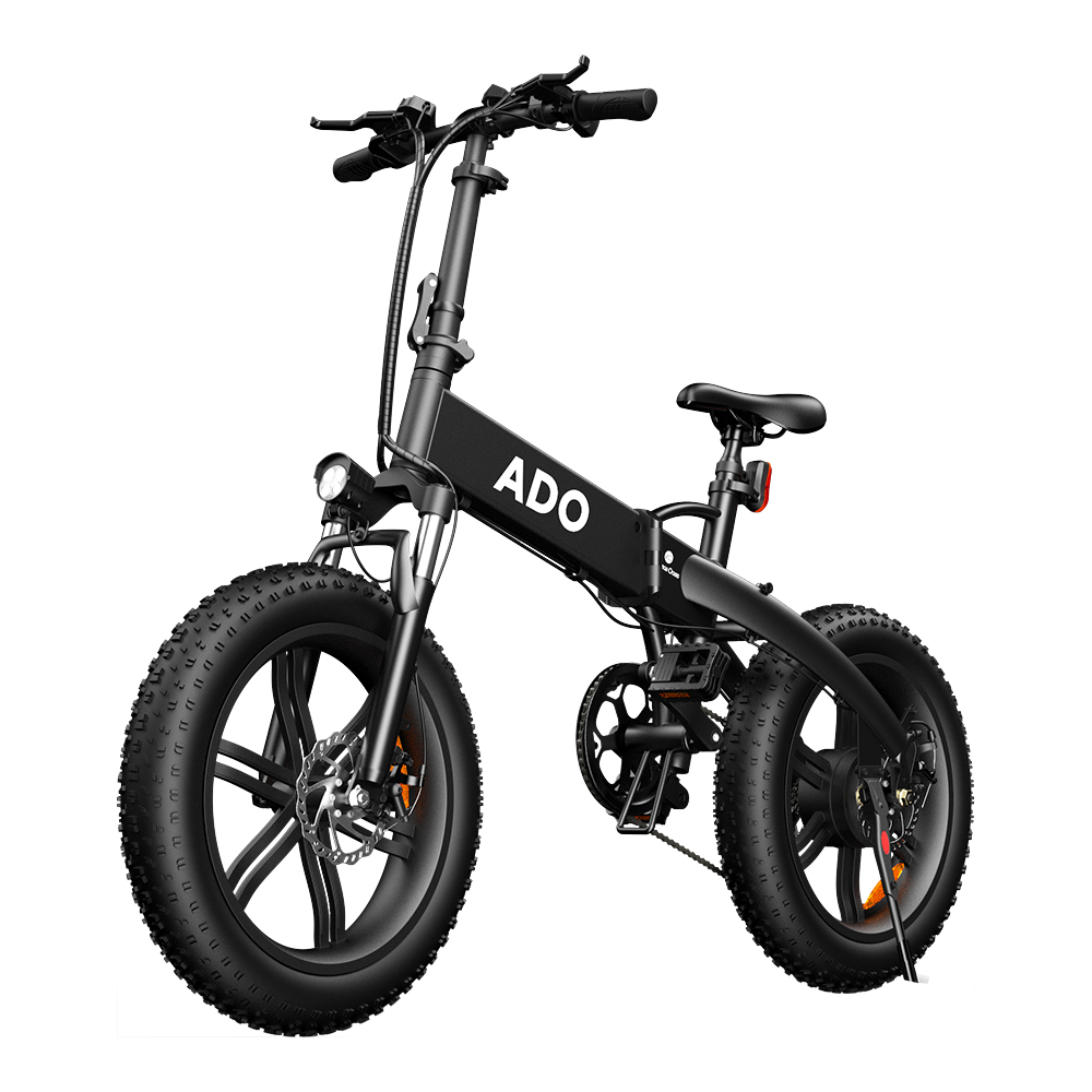 ADO A20F+ Vélo Pliant Électrique 500W Moteur 10.4Ah Batterie Blanc