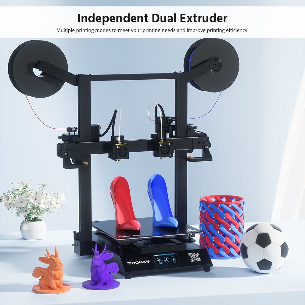 3D tiskárna TRONXY Gemini S Dual Extruder