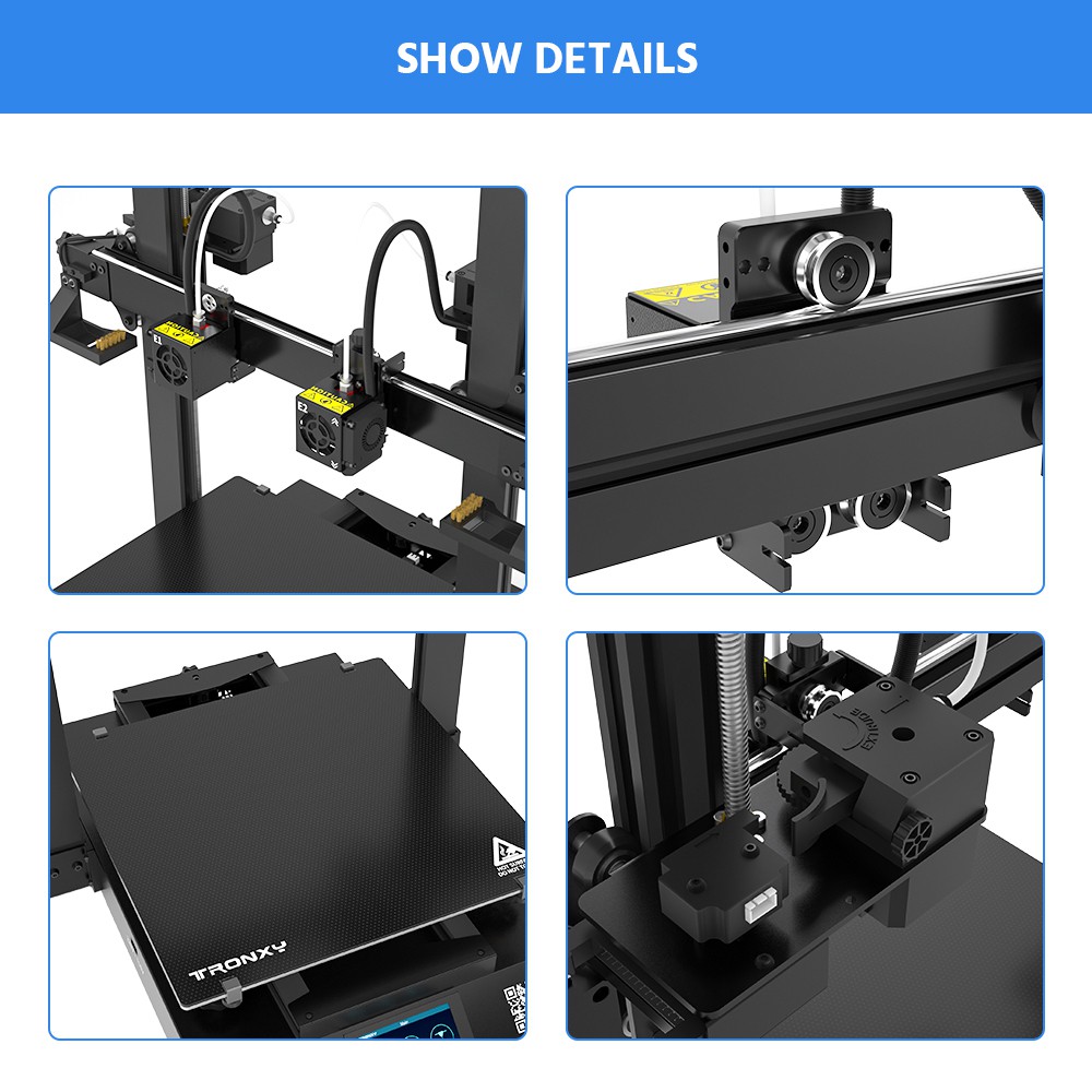 Imprimante 3D à double extrudeuse TRONXY Gemini S