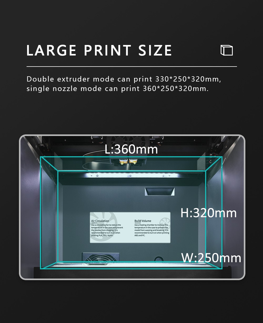 QIDI i Impressora 3D Rápida