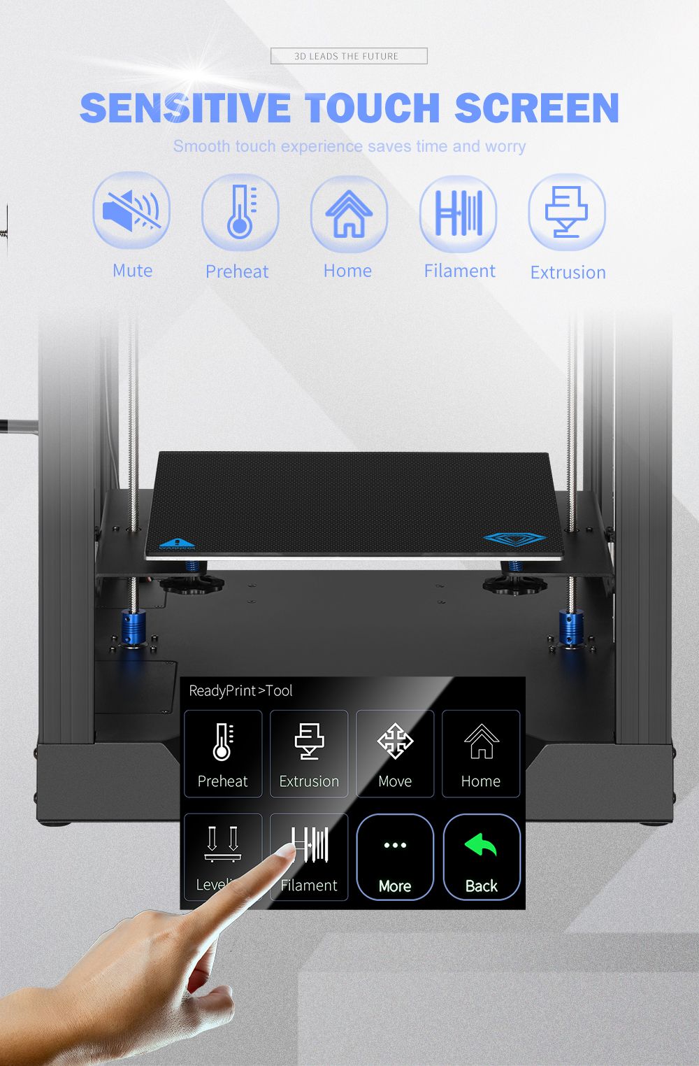 Impresora 3D Twotrees Saphir Plus