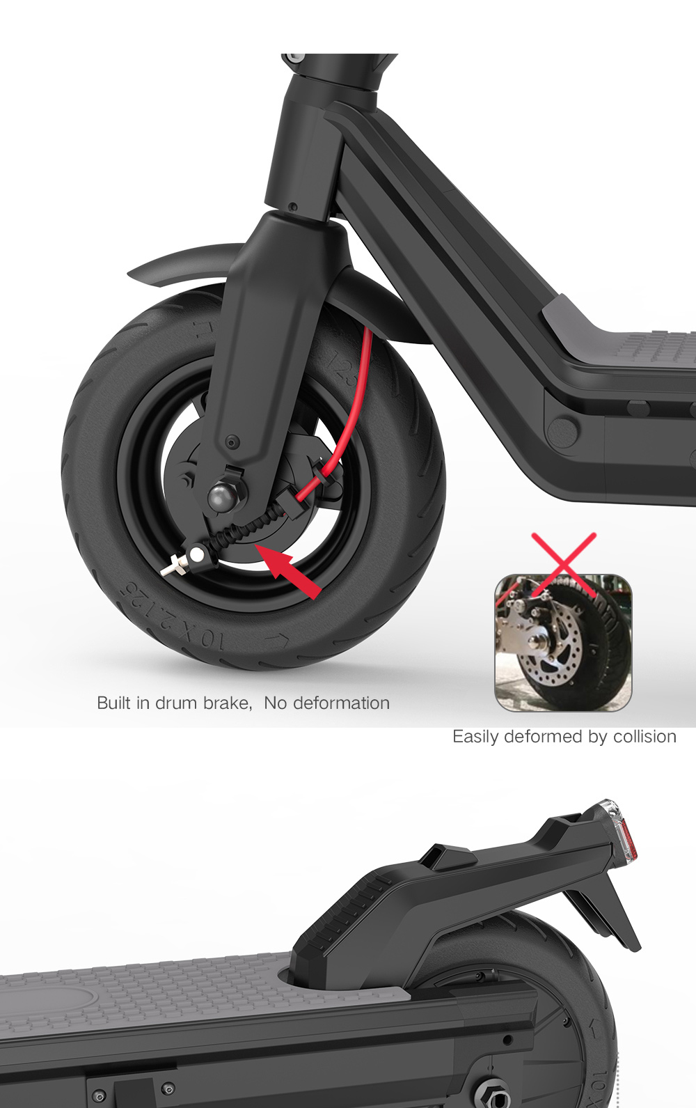 Kukudel 105 Folding Electric Scooter 10