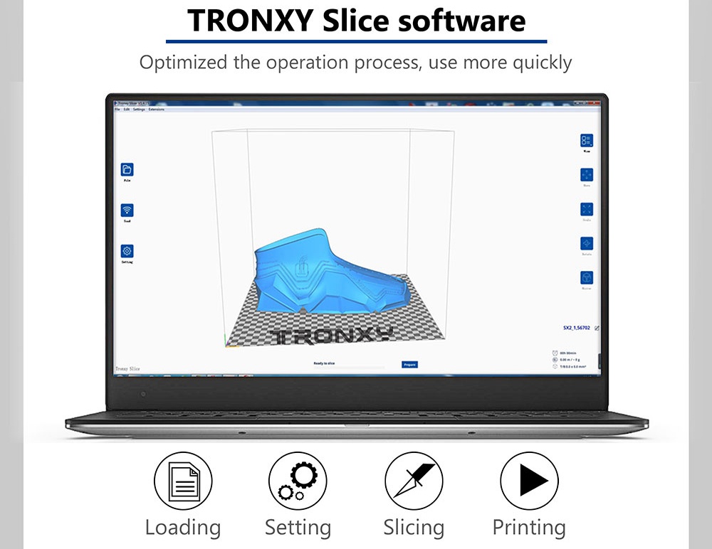 TRONXY X5SA-400 PRO Imprimante 3D DIY 400 * 400 * 400mm