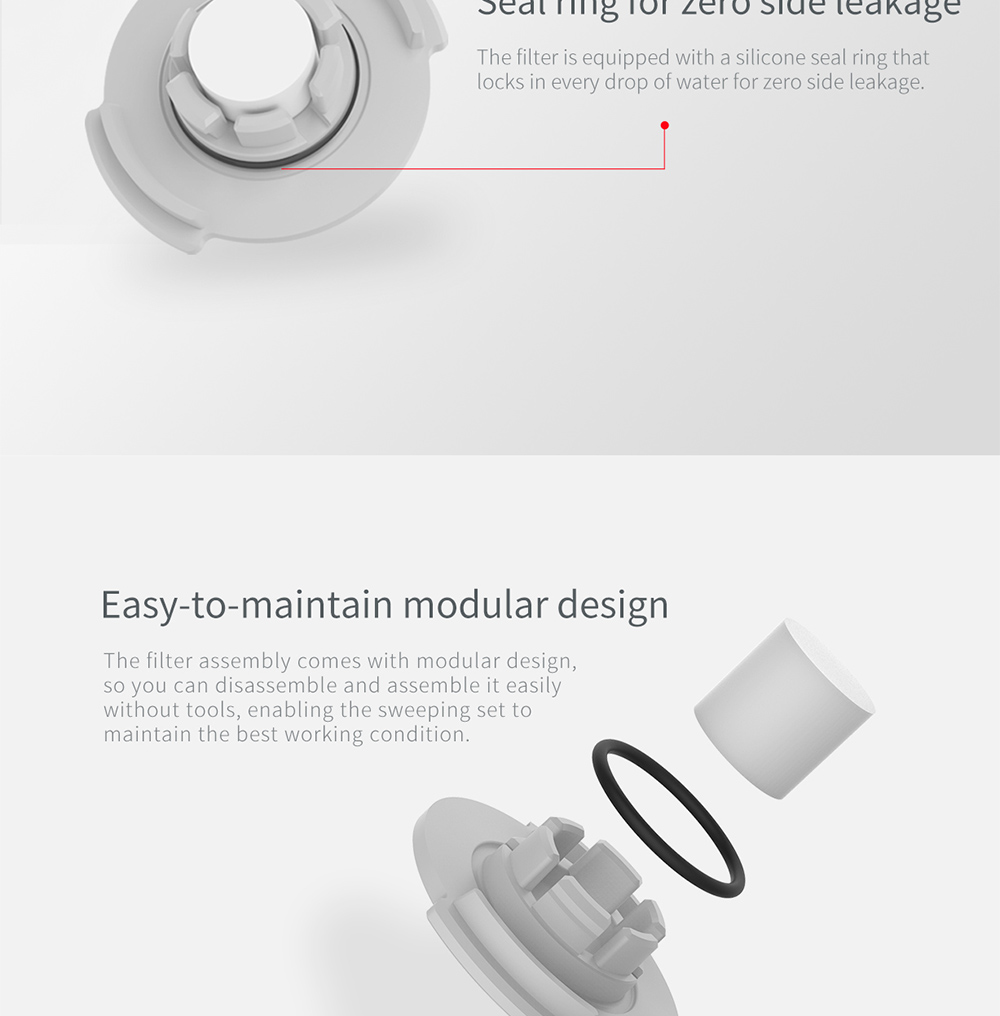 Capac original pentru perie rulanta pentru aspiratorul robotizat Xiaomi