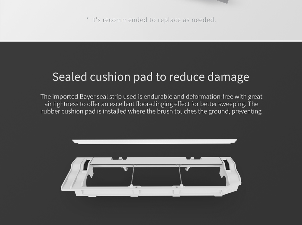 Original Xiaomi Roboter-Staubsauger-Rollbürstenabdeckung