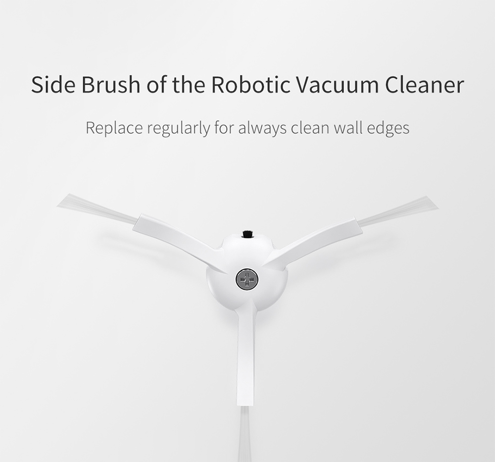2PCS Original Xiaomi Robotic Vacuum Cleaner Side Brushes for Xiaomi Robotic Vacuum Cleaner/Xiaomi Robotic Vacuum Cleaner 2