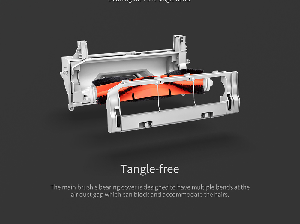 Originální kryt na rotační kartáč pro robotický vysavač Xiaomi