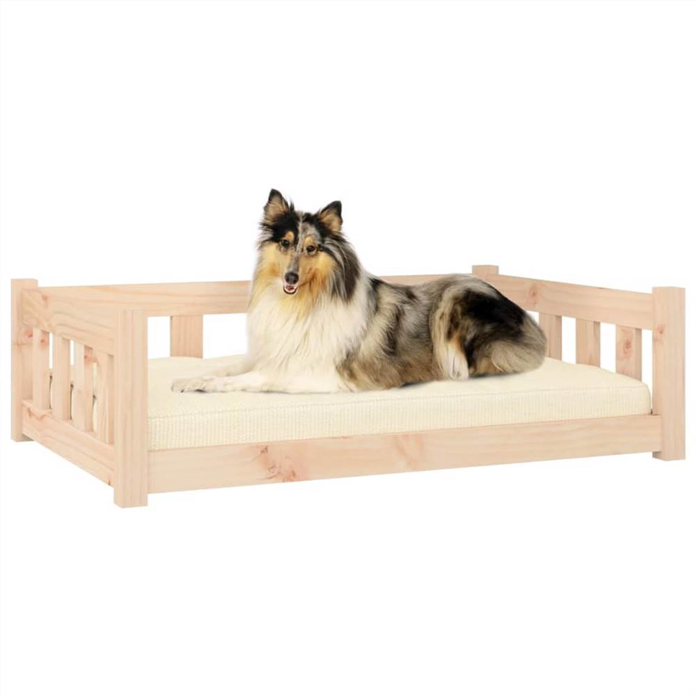Dog bed 95.5x65.5x28 cm Solid pine